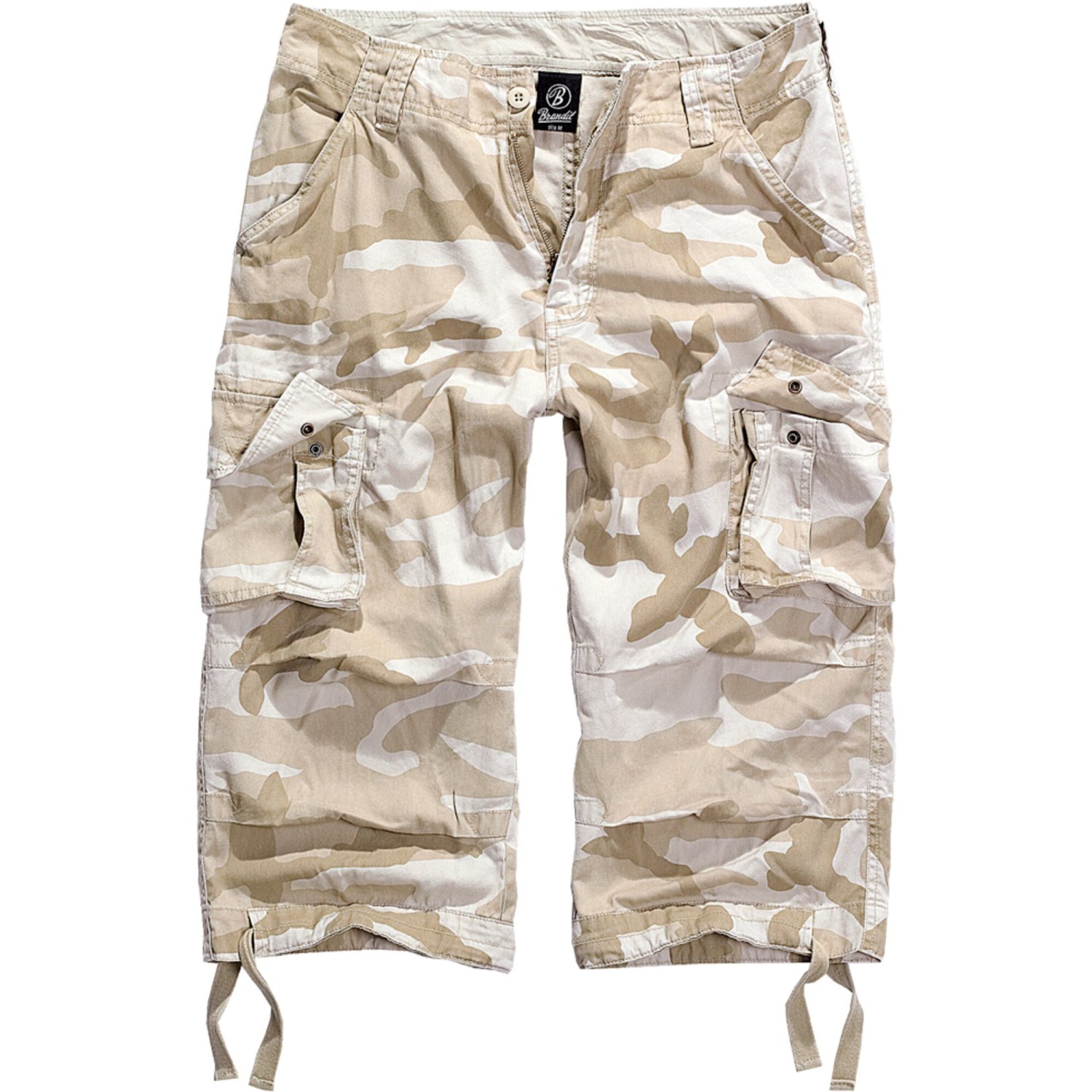 Brandit URBAN LEGEND Cargo 3/4 Army Shorts - Picture 28 of 32