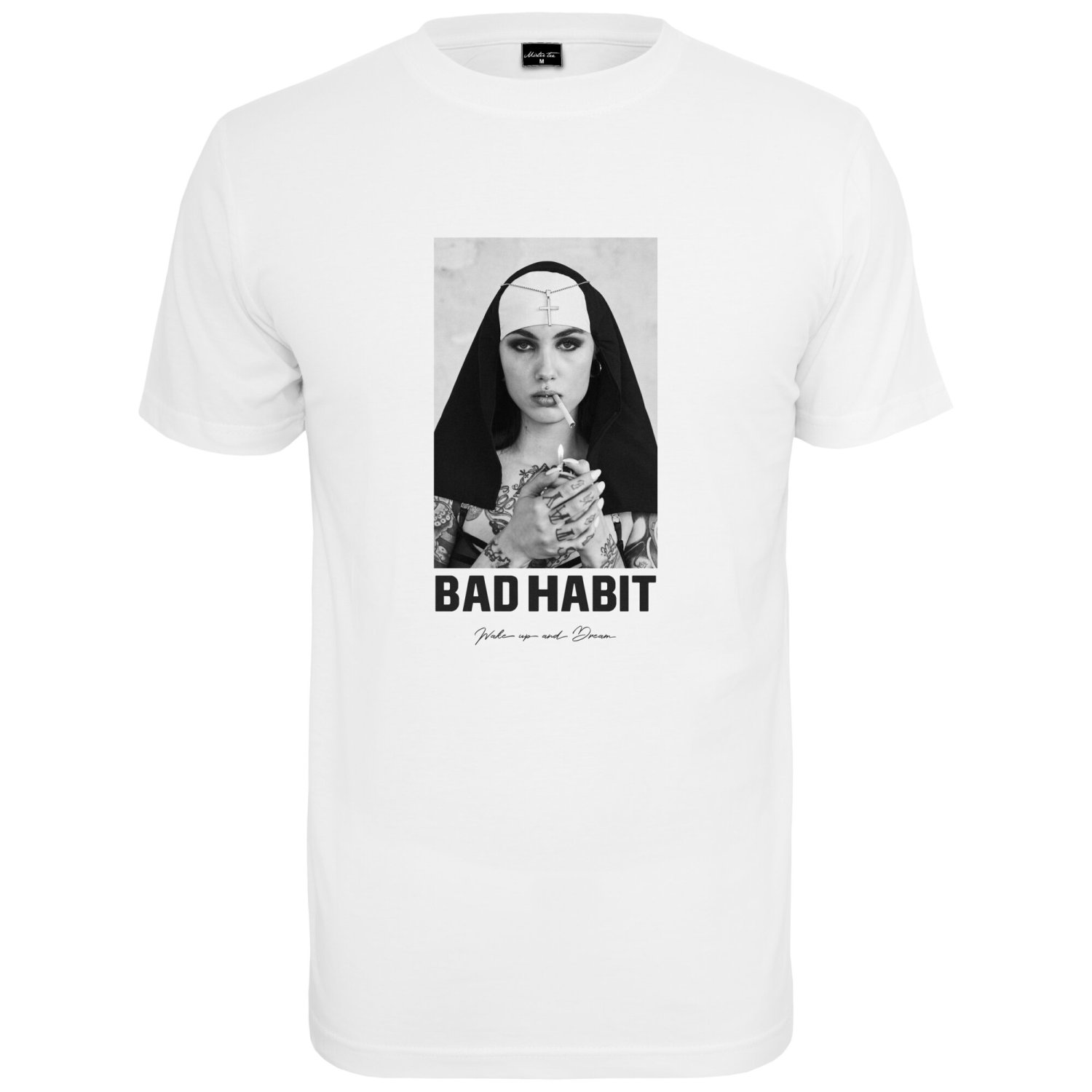Mister Tee Shirt - BAD HABIT Print - Picture 9 of 10