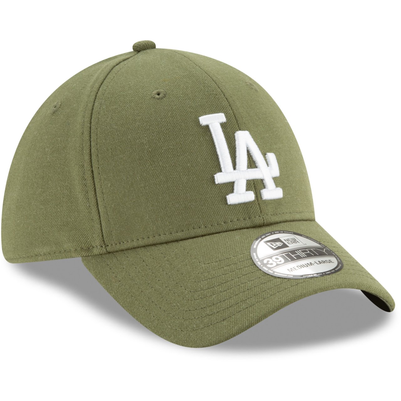 Los Angeles Dodgers heather army New Era 39Thirty Cap