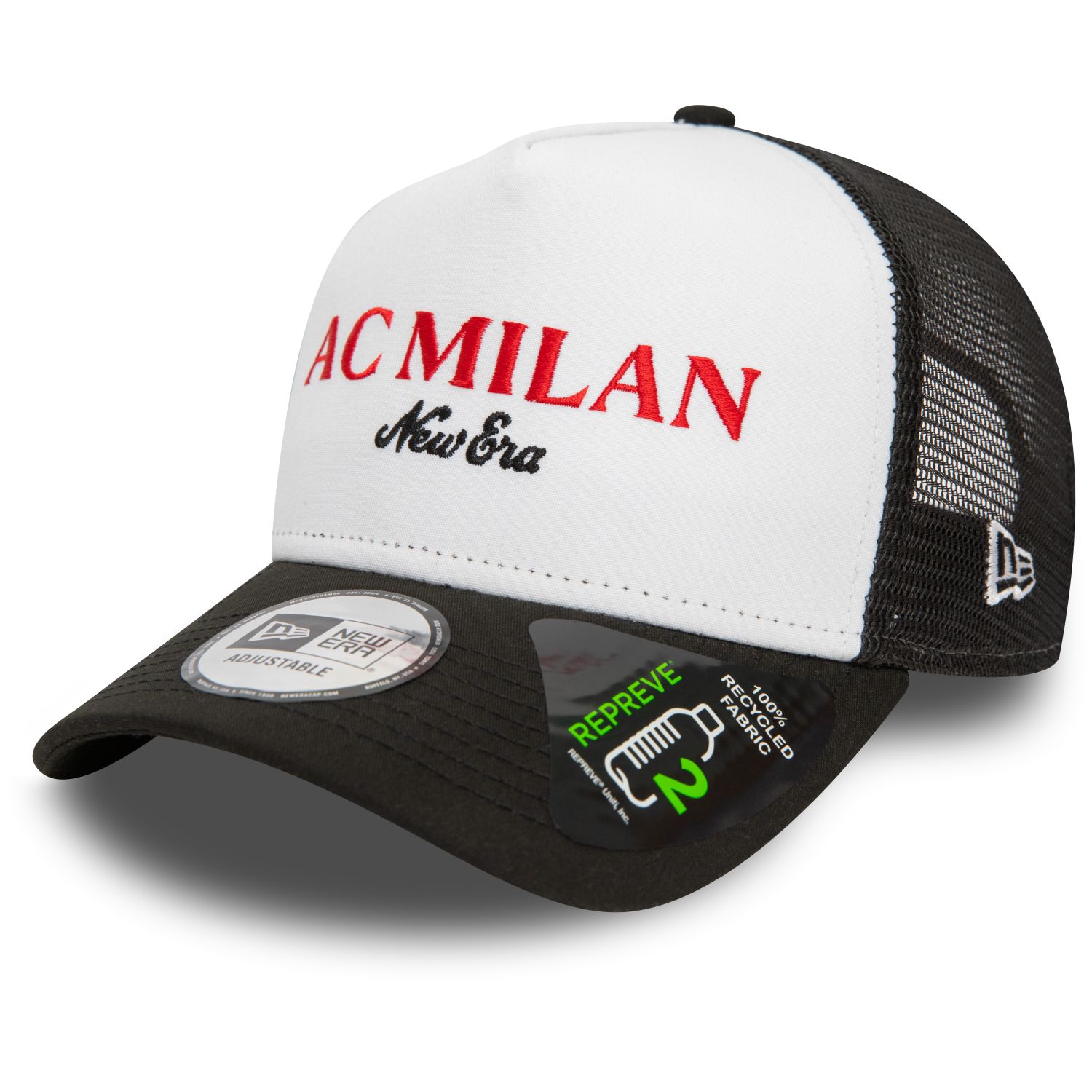 New Era A-Frame Trucker Cap - AC MAILAND weiß | eBay