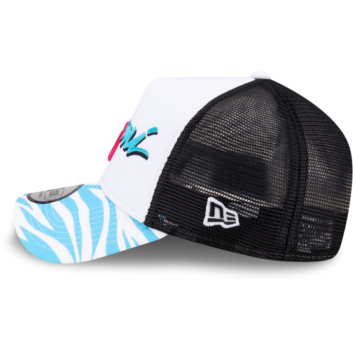 New Era A-Frame Snapback Cap - F1 HAAS Trucker Cap Verstellbar