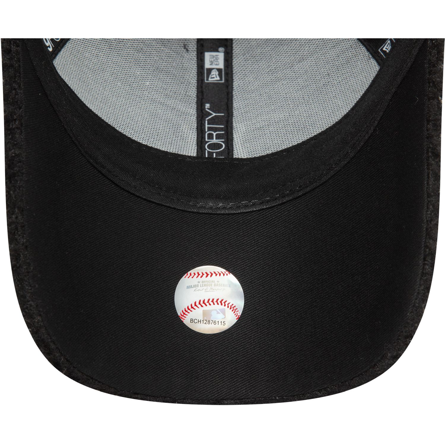 Casquette New Era 9Forty Femme Sherpa NY Yankees Noir Borg