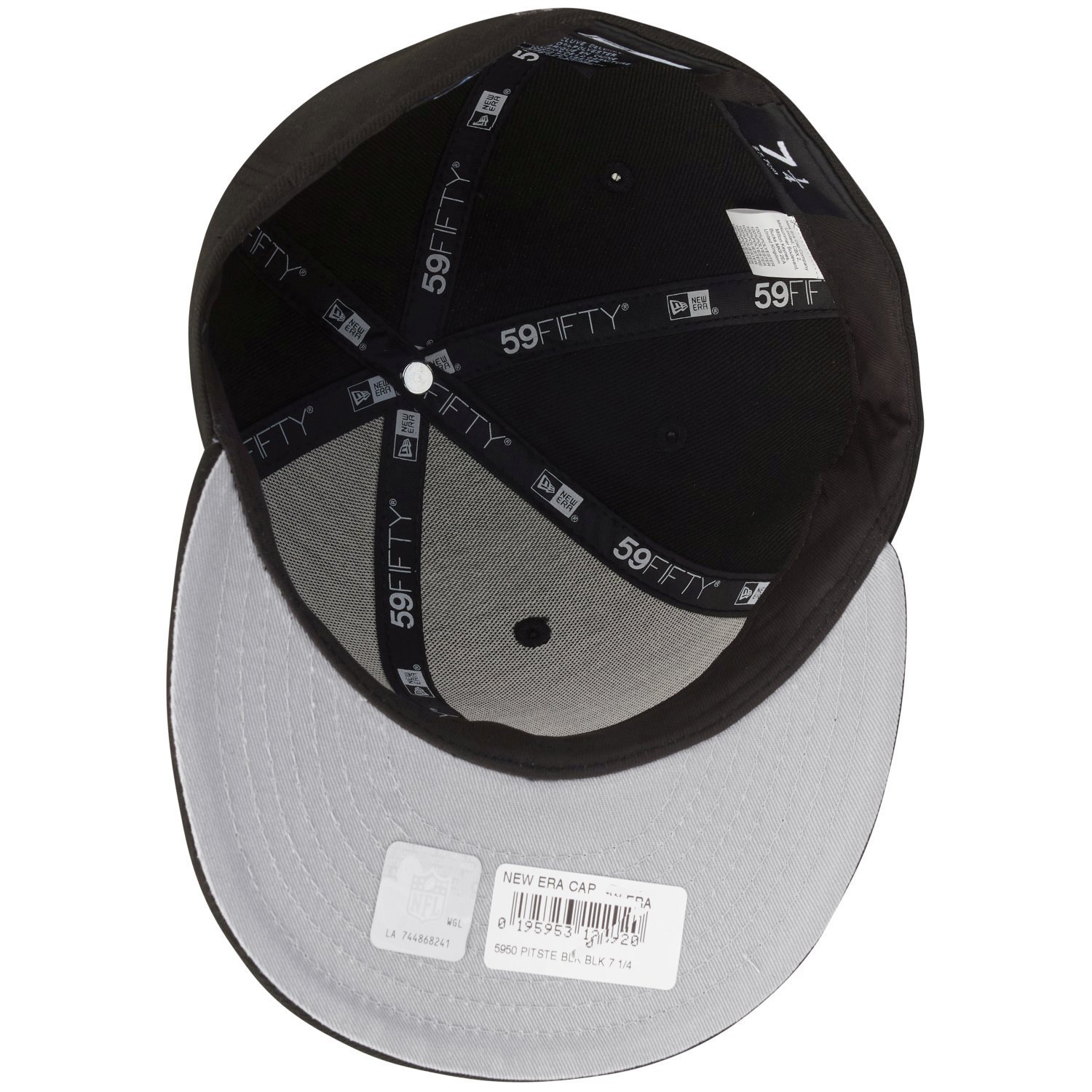 New Era 59Fifty Fitted Cap - NFL TEAMS black / graphite | eBay
