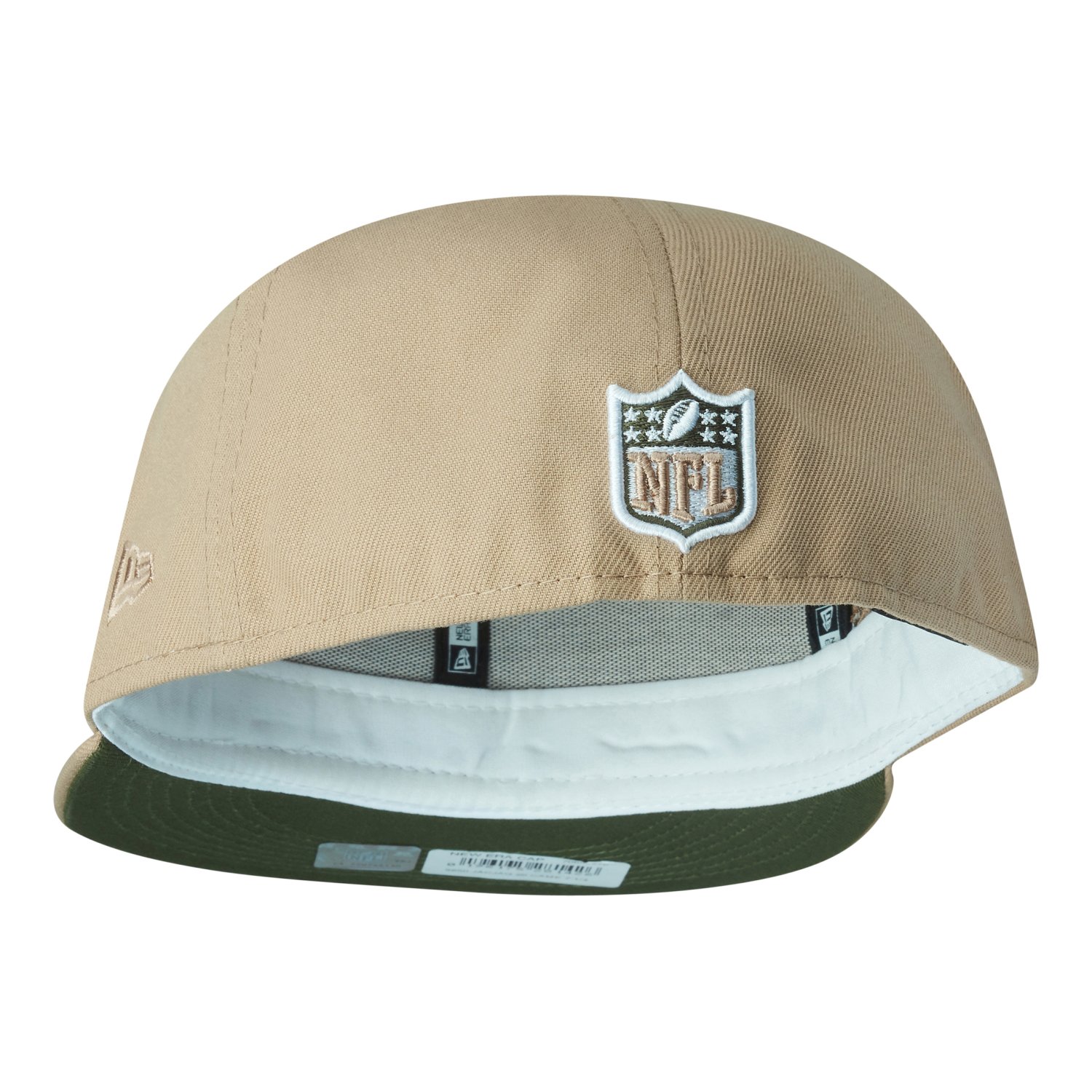 New Era 59Fifty Fitted Cap ANNIVERSARY NFL Teams beige rifle