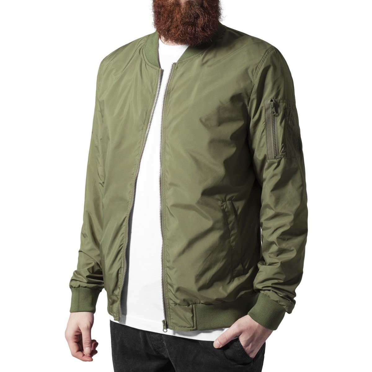 Urban Classics - LIGHT BOMBER Summer Jacket - Picture 17 of 25
