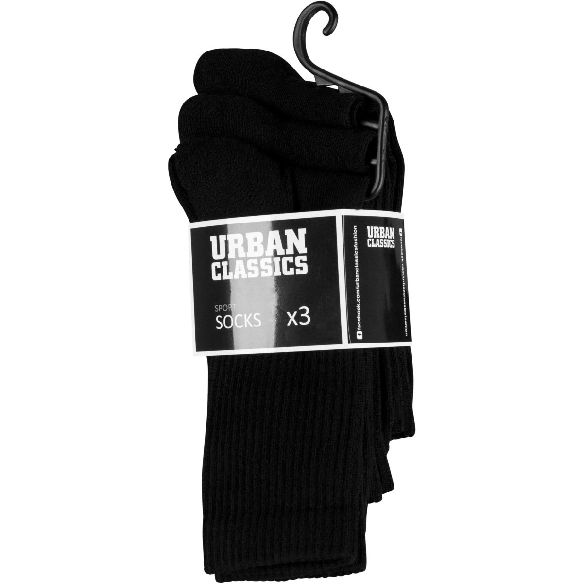 Urban Classics - SPORT Tennis Socken 3er Pack 3090₽