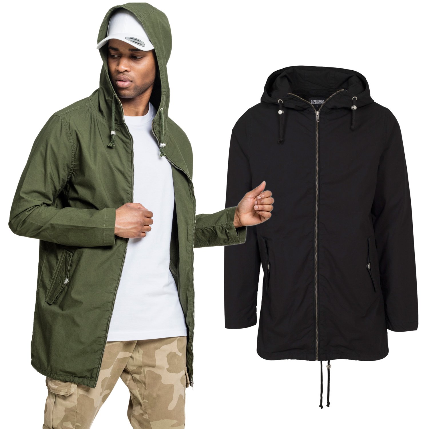 light parka jacket