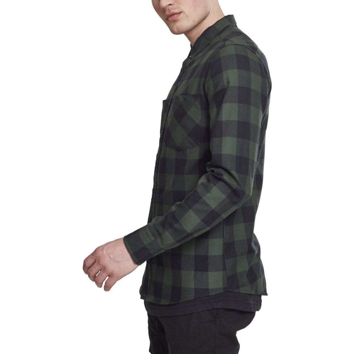 Urban Classics - FLANELL BASIC Holzfäller Hemd kariert