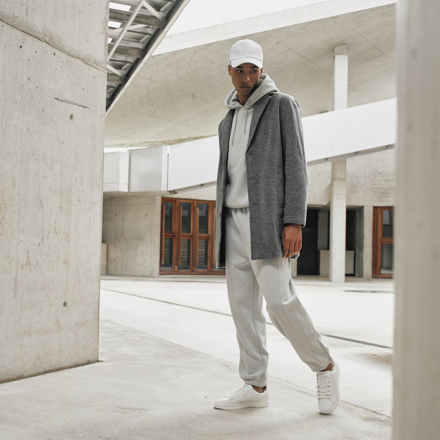 Trenchcoat Mantel Knielang Herren Klassischer Mantel Herrenmantel