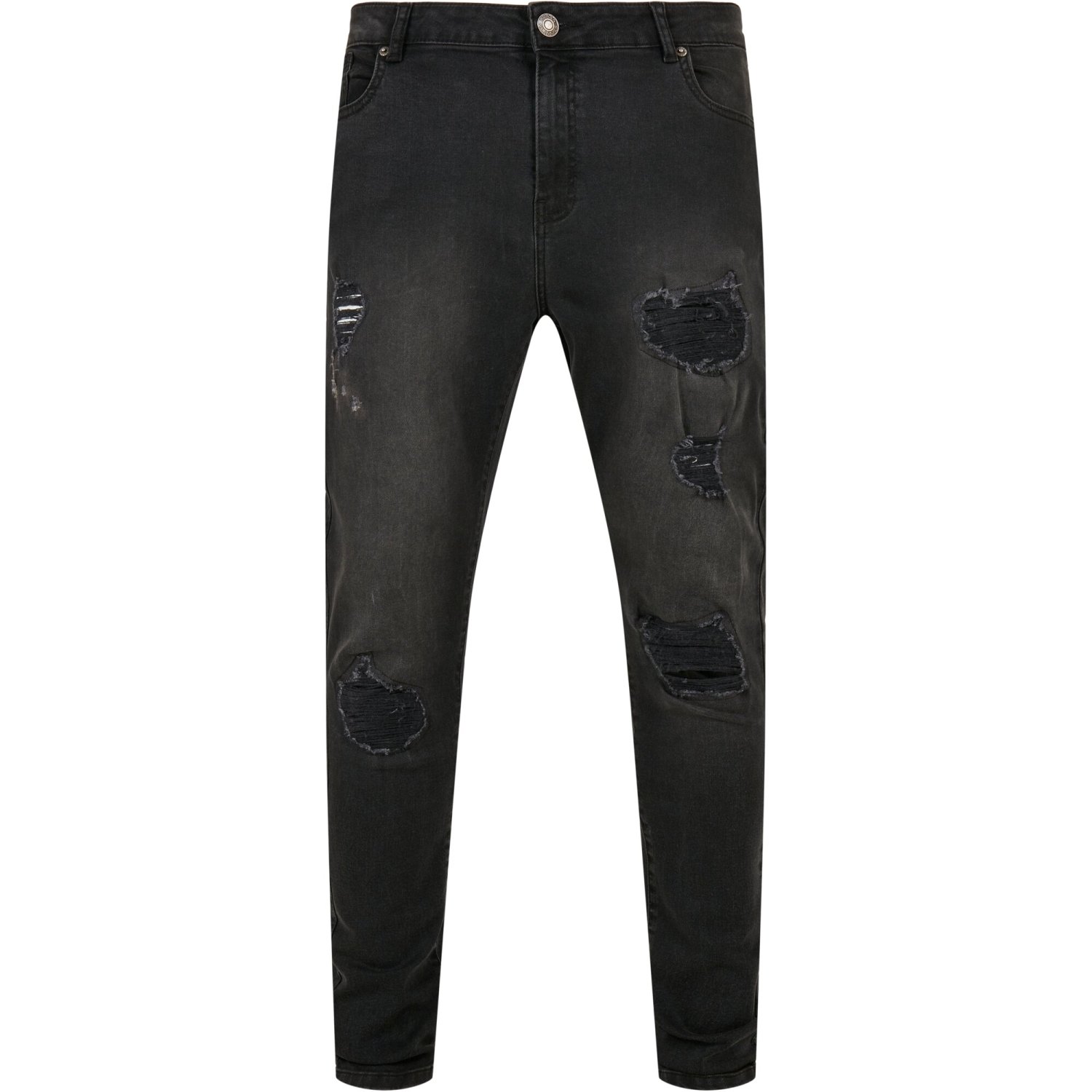 Urban Classics Herrenjeans – Destroyed-Look Slim Fit Mit Stretch Für Lässigen Streetstyle