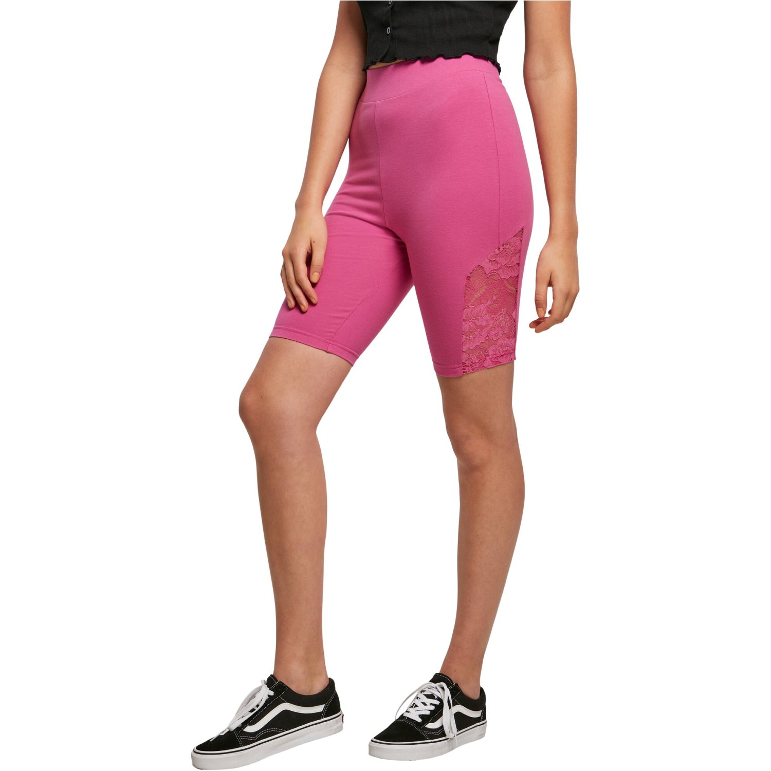 Urban Classics Ladies - Laces Shorts Black