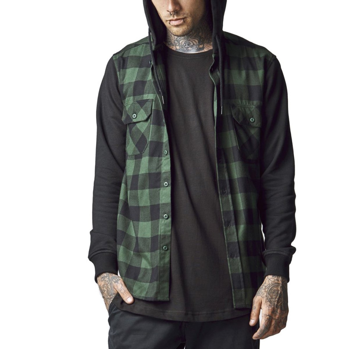 mens urban flannel shirts
