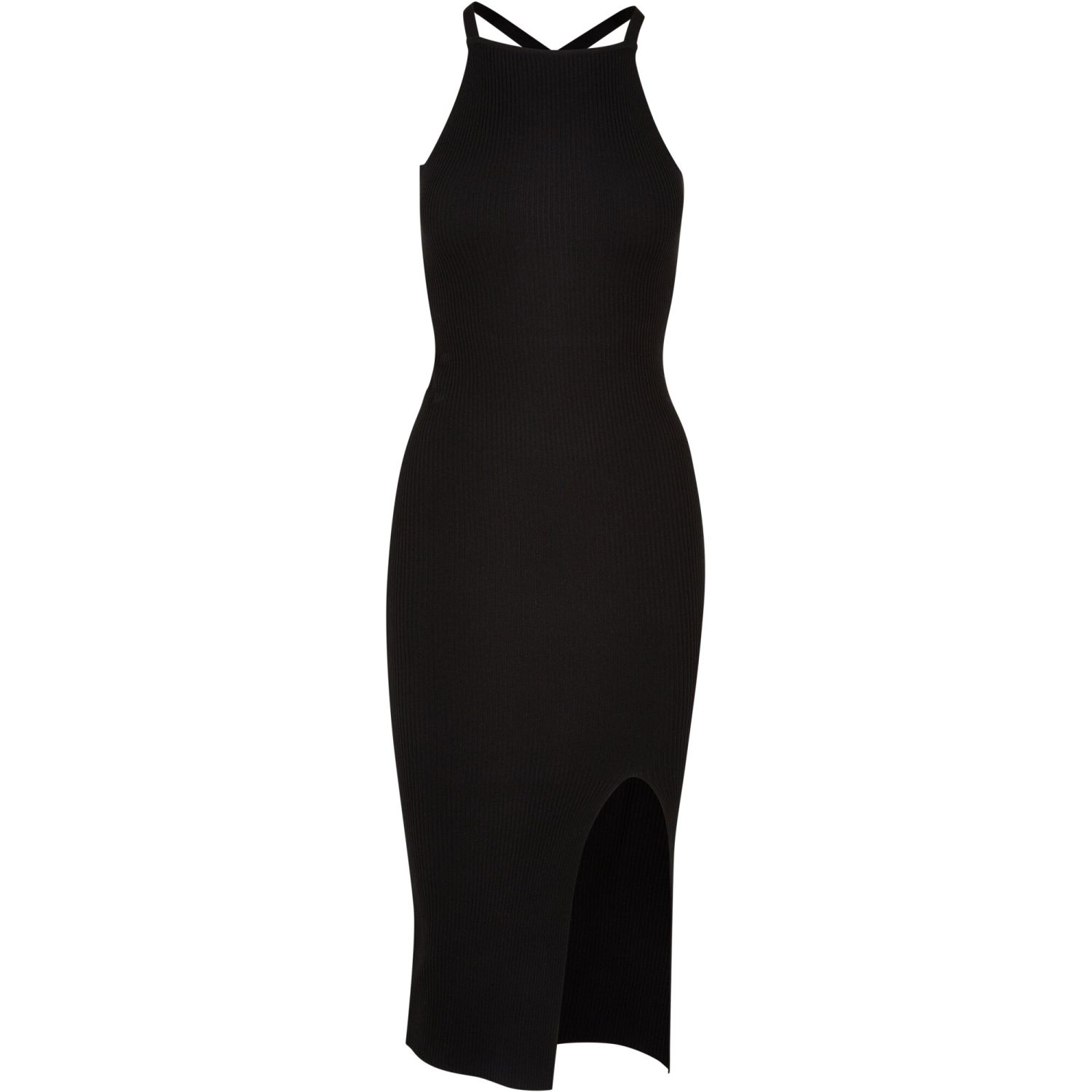 Женская городская классика - Миди Rippenstrick Kleid