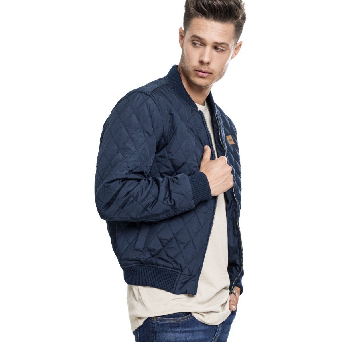 Urban Classics - DIAMOND Quilt Nylon Jacket - Picture 9 of 21