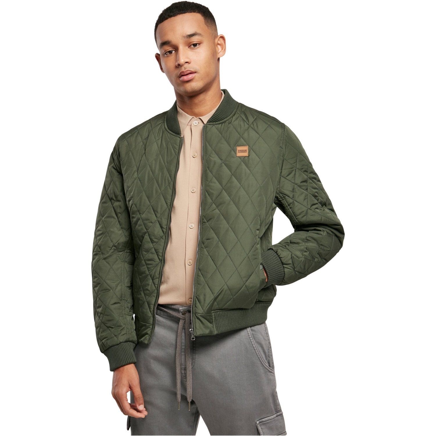 Urban Classics - DIAMOND Quilt Nylon Jacket - Picture 13 of 21