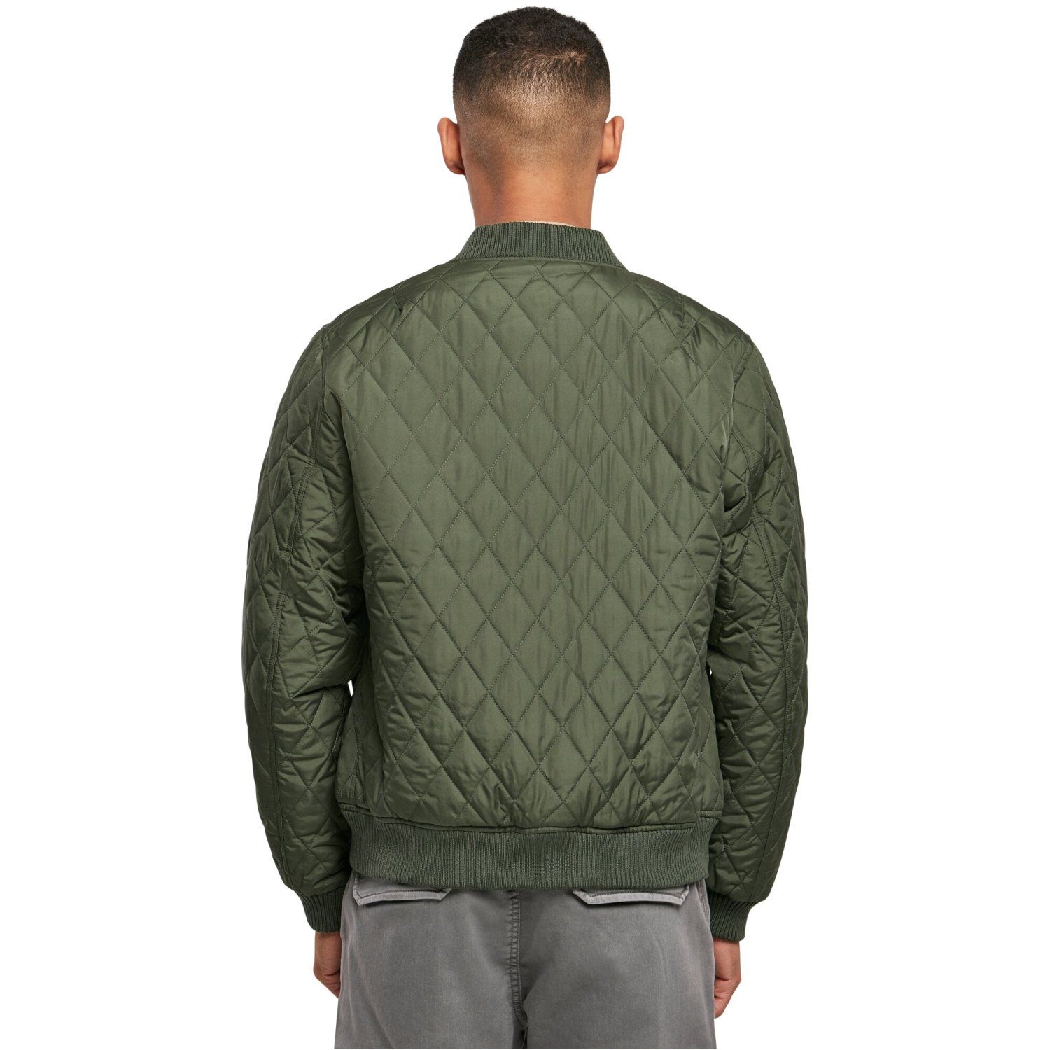 Urban Classics - DIAMOND Quilt Nylon Jacket - Picture 14 of 21