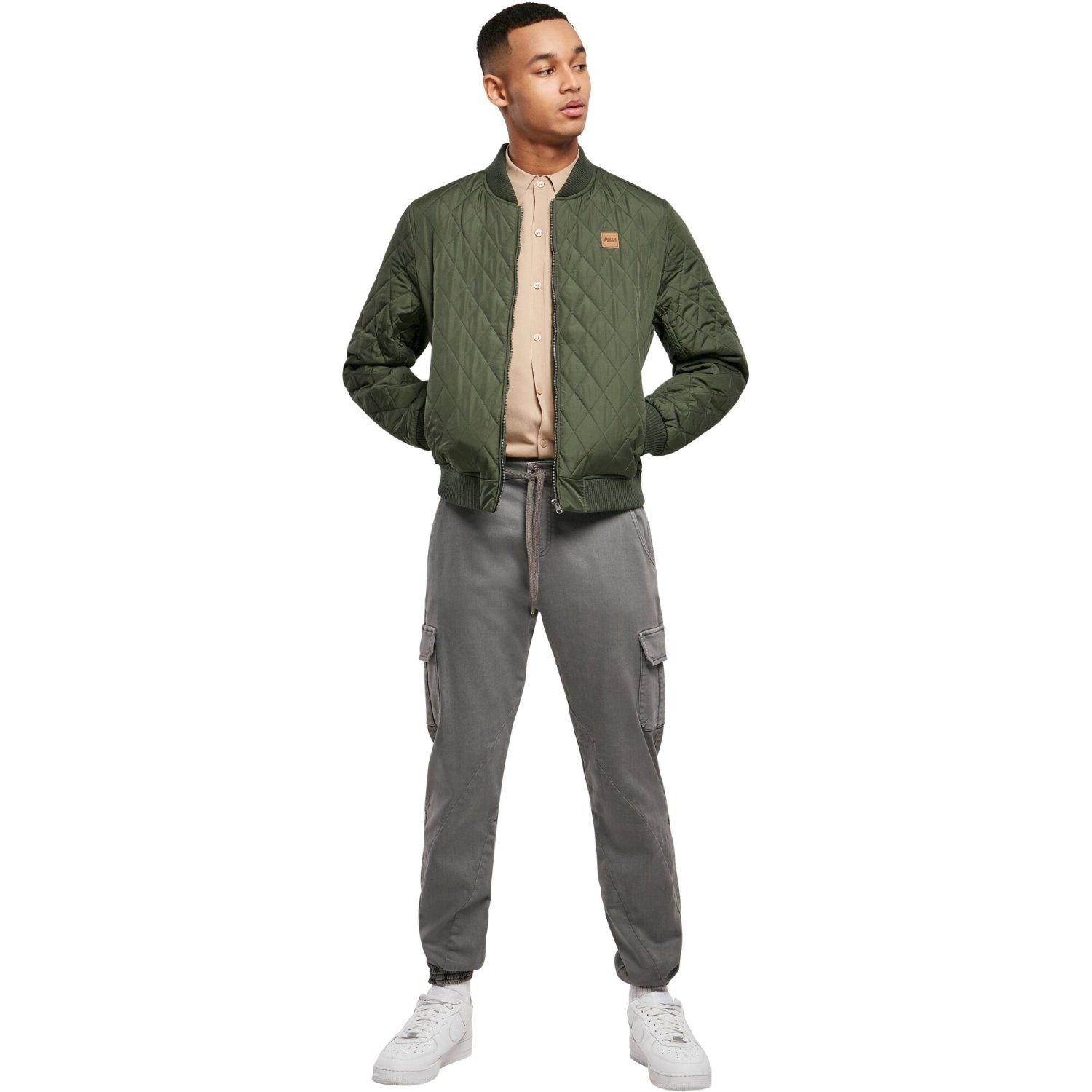 Urban Classics - DIAMOND Quilt Nylon Jacket - Picture 16 of 21