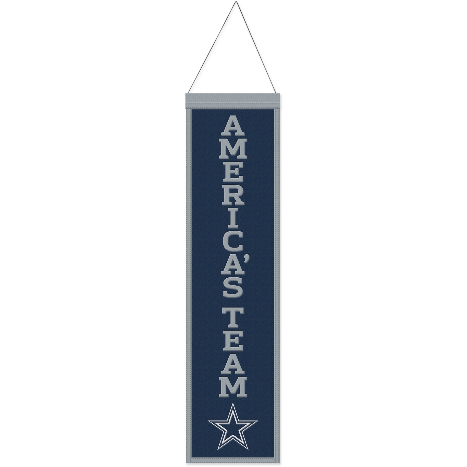 NFL Teams SLOGAN Wool Banner 80x20cm - Picture 9 of 32