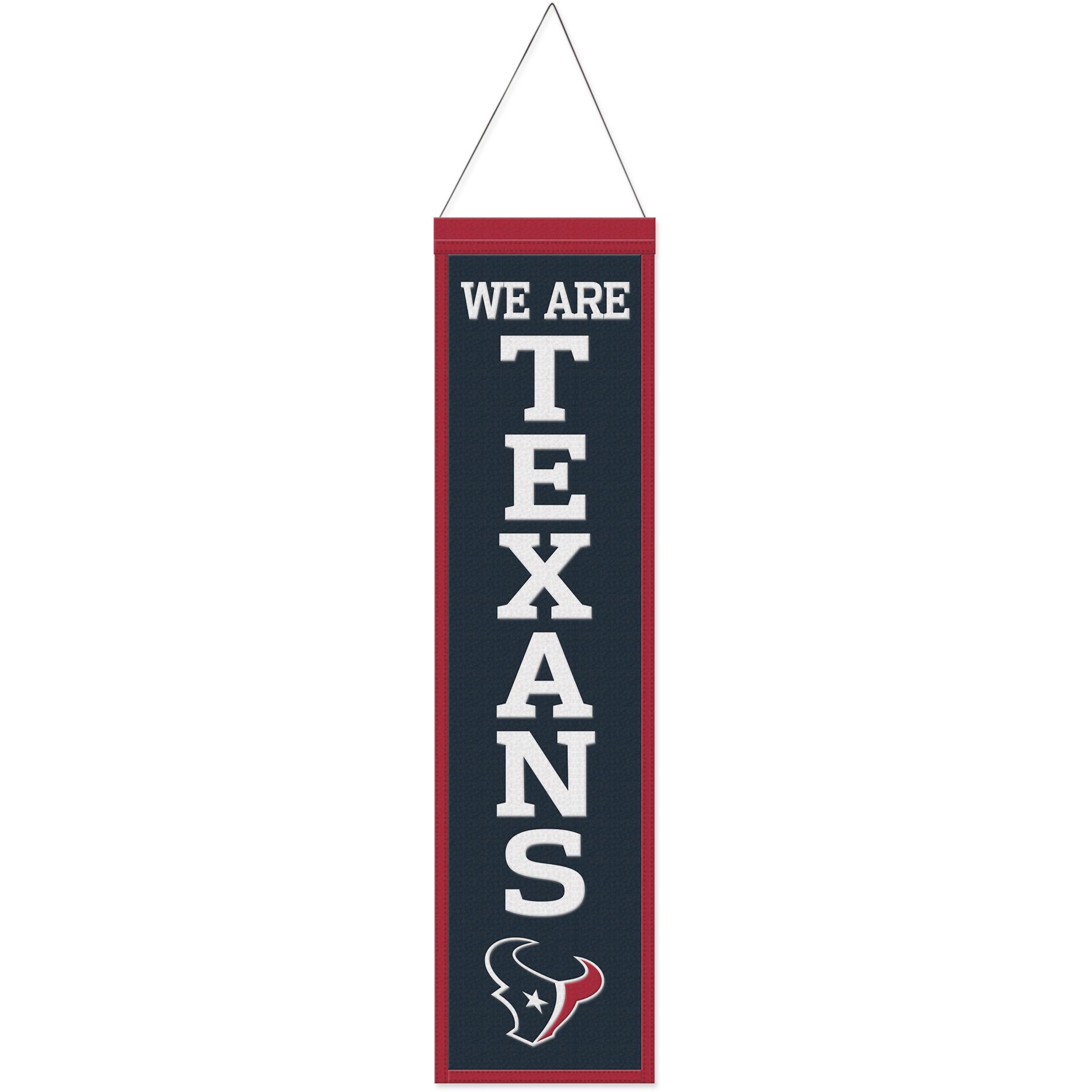 NFL Teams SLOGAN Wool Banner 80x20cm - Picture 13 of 32