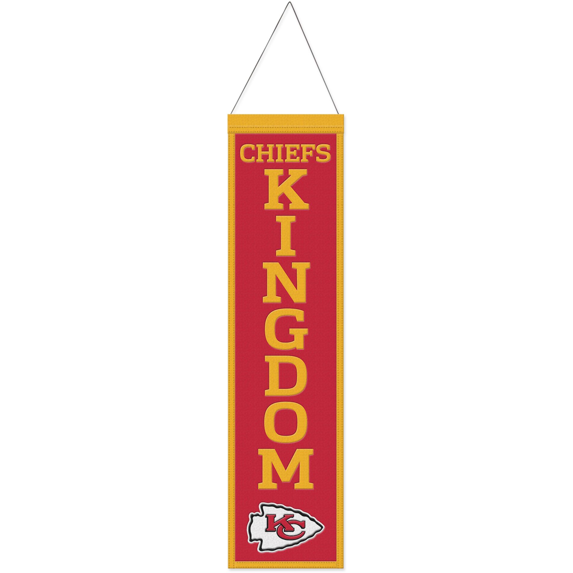 NFL Teams SLOGAN Wool Banner 80x20cm - Picture 16 of 32