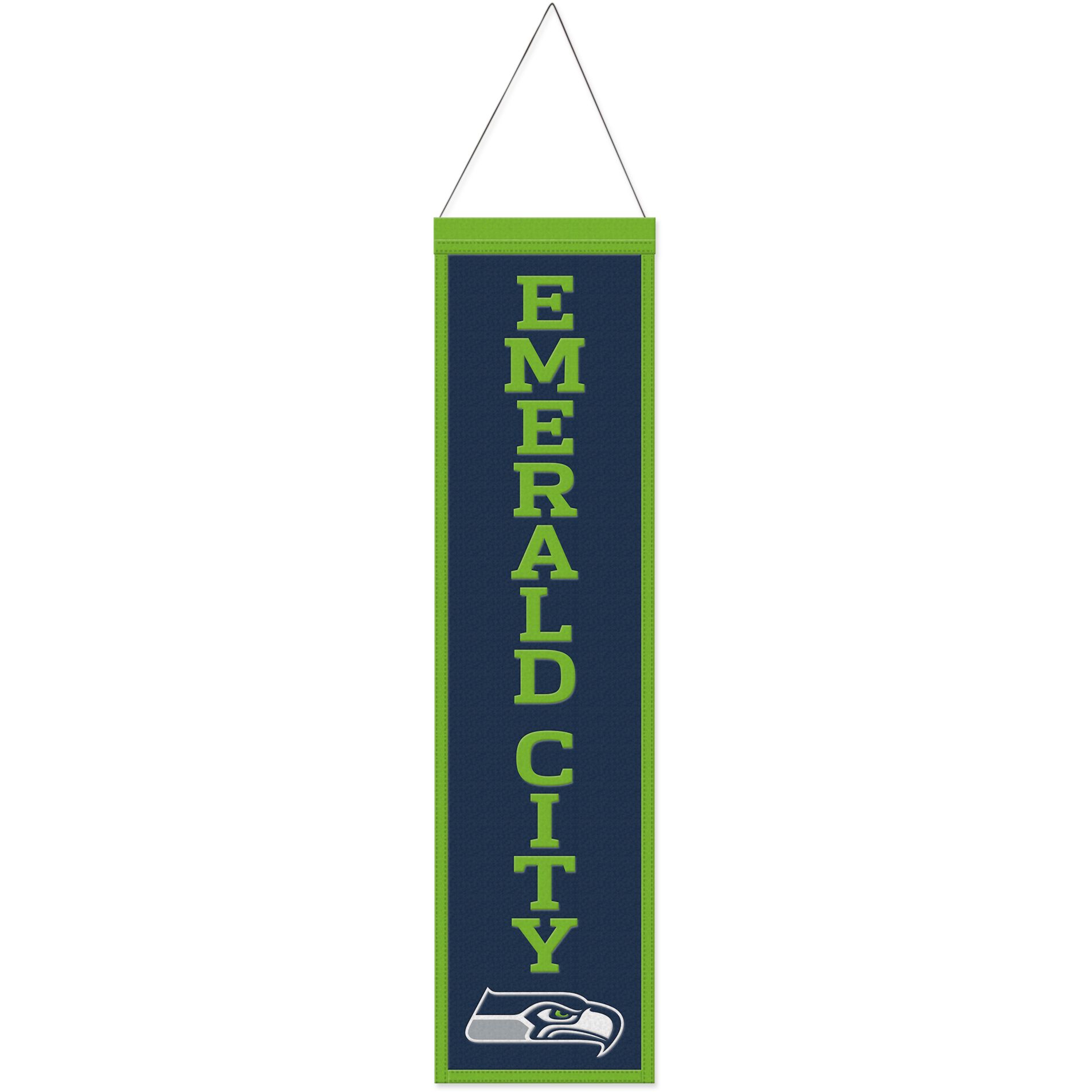 NFL Teams SLOGAN Wool Banner 80x20cm - Picture 29 of 32