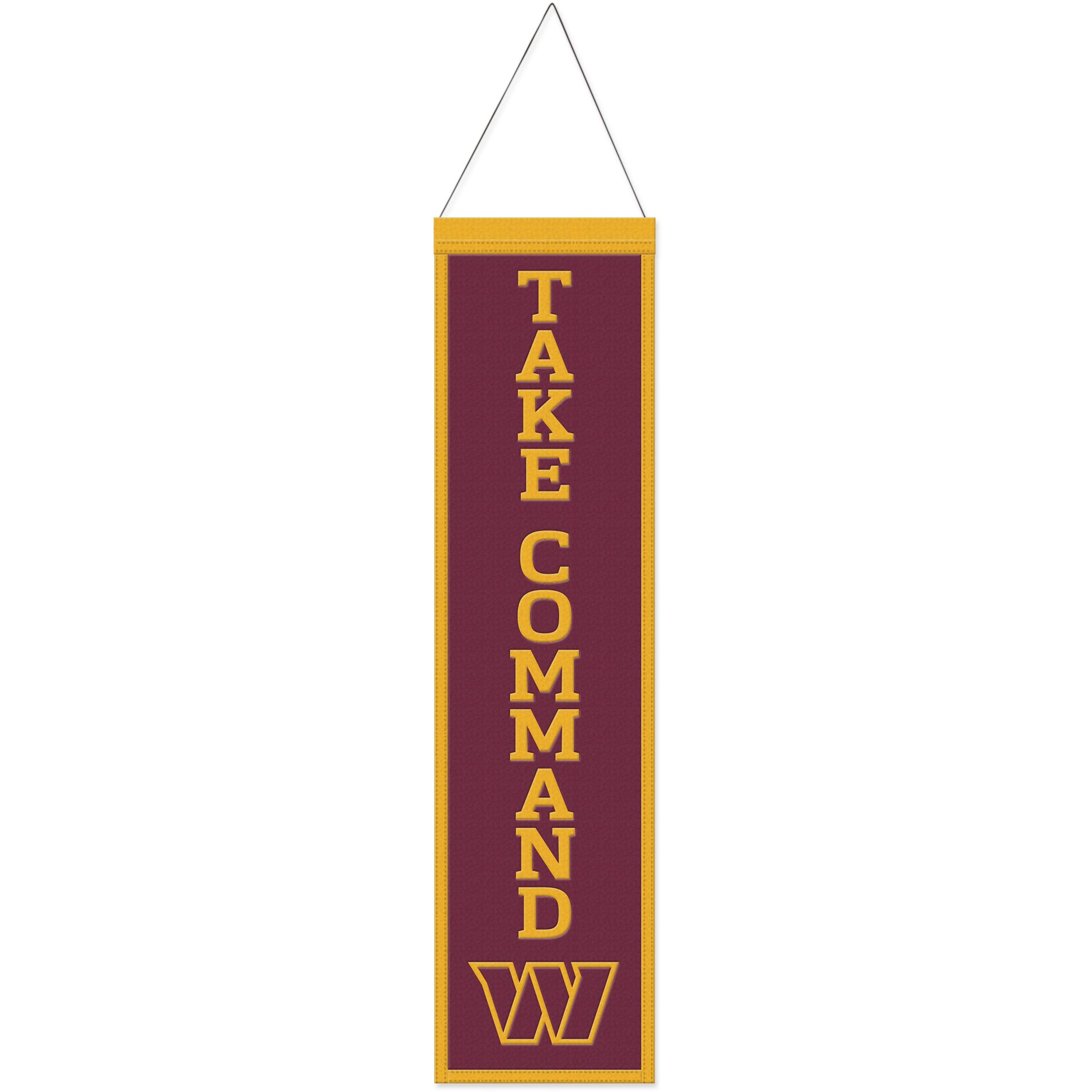 NFL Teams SLOGAN Wool Banner 80x20cm - Picture 32 of 32