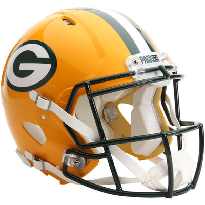 DARK GREEN GREEN BAY PACKERS Riddell Speed S2EG-II-SP Football Helmet Facemask
