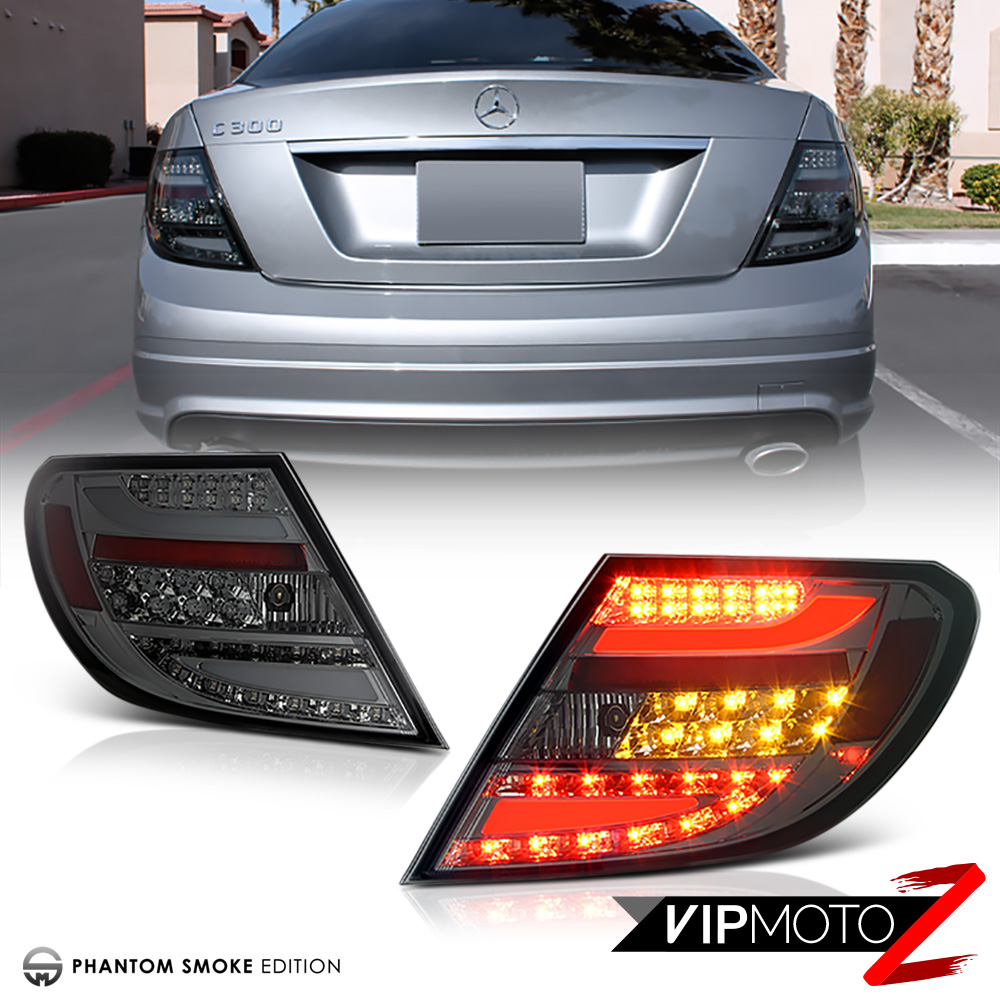 0810 MBenz W204 CClass C300 C350 C63 SMOKE LED Brake Signal Lamp Tail Light eBay