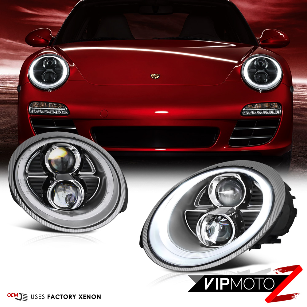 20052012 Porsche 911 997 Carrera "GERMAN DUAL PROJECTOR" LED DRL