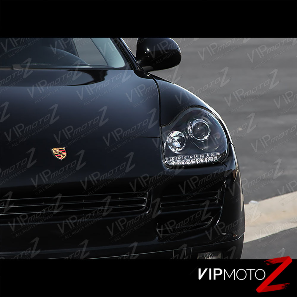 Venom Inc Headlights >> 2003-2006 Porsche Cayenne 955 Xenon HID Black LEFT RIGHT ... Venom Inc Headlights >> 2003-2006 Porsche Cayenne 955 Xenon HID Black LEFT RIGHT ...