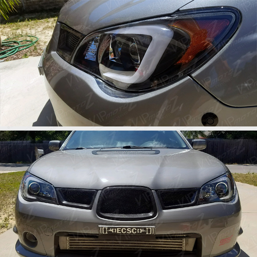 For 20062007 Subaru Hawkeye WRX "NEON TUBE" Projector Headlight Lamp