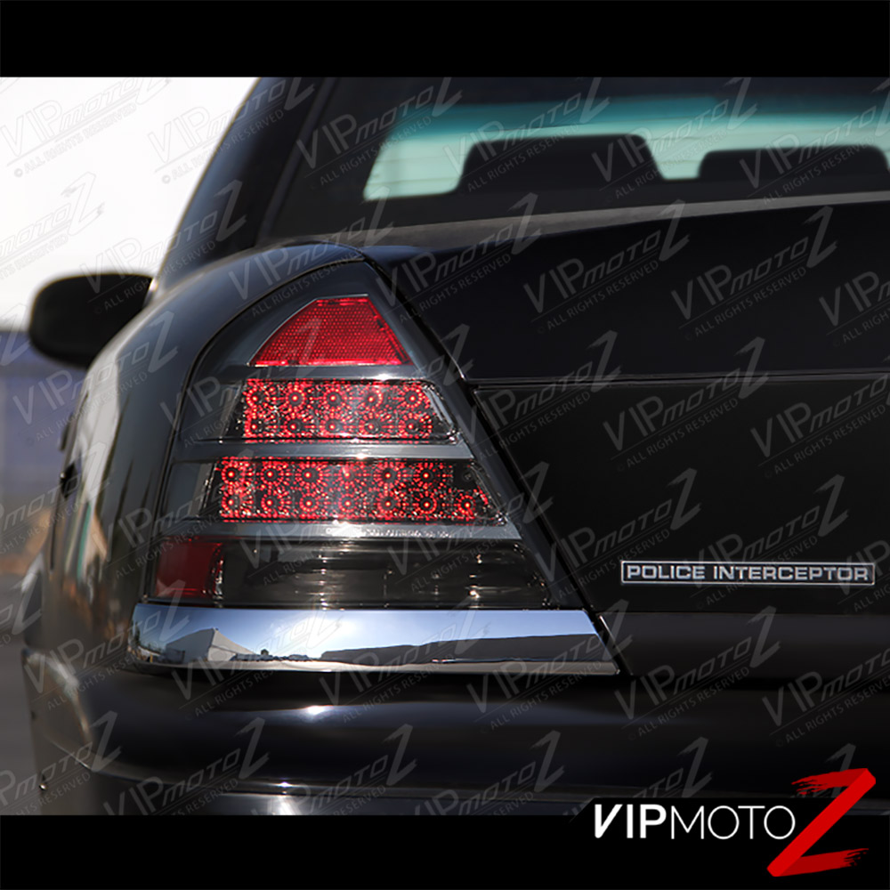 Ford Crown Victoria Police Interceptor 9811 Smoke LED Brake Tail Lamp