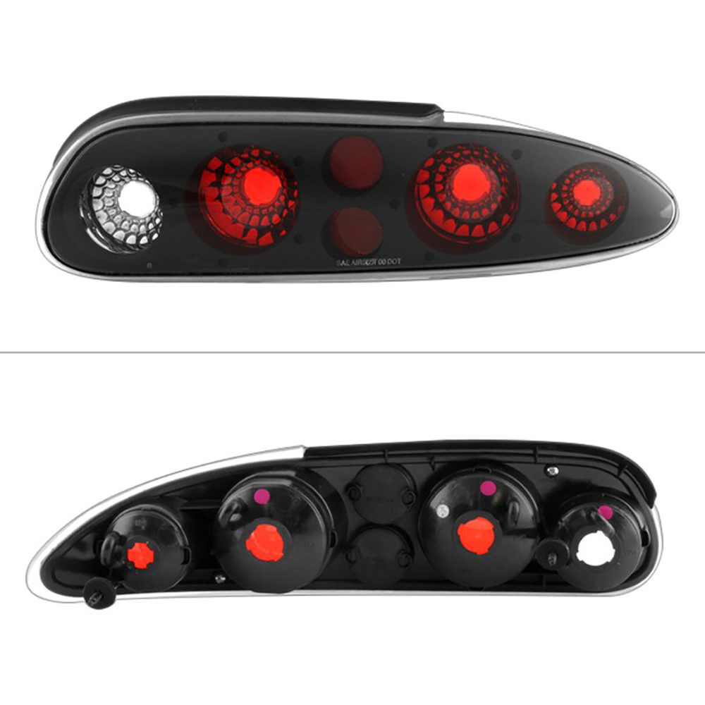 19932002 Chevy Camaro Z28 RS Black Tail Lights Lamps Replacement Left