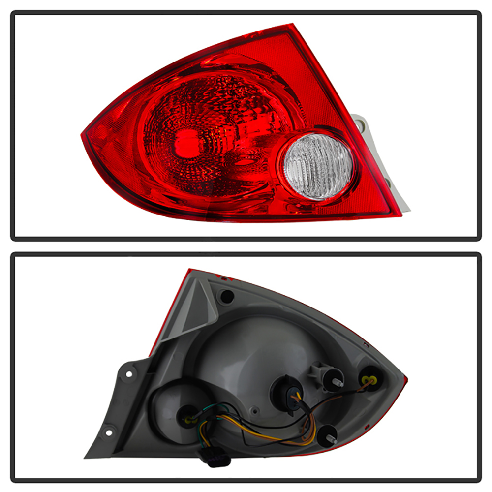 [LEFT DRIVER SIDE]0510 Chevy Cobalt Sedan Red Lens Brake Tail Light