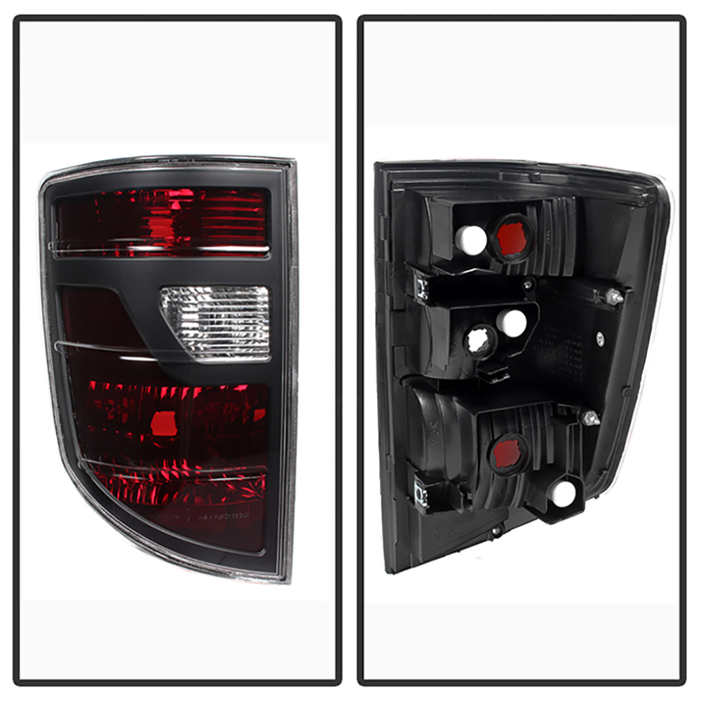For 2006 2007 2008 Honda Ridgeline [Smoked Red] Brake Taillights Tail