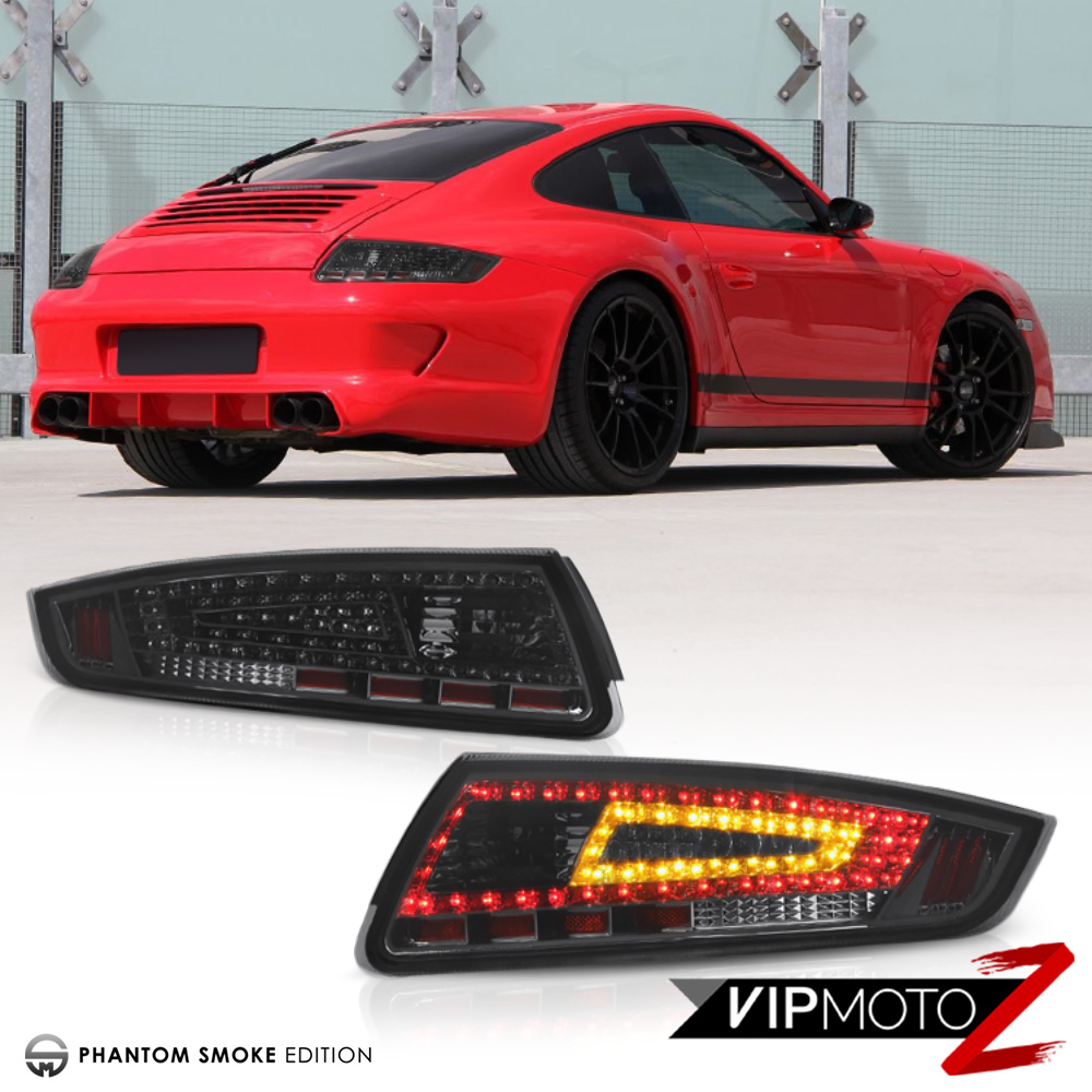 Smoke L+R LED Tail Light Brake Lamp Porsche 0508 997 CARRERA 4S 911 GT2 GT3 RS eBay