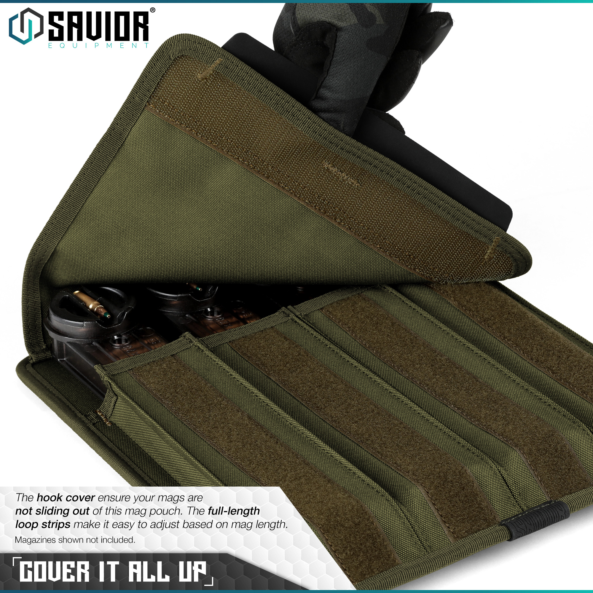 [4X EXTENDED MAG] 2PC Tactical Pistol Mag Pouch Handgun Magazine Holder Military | eBay