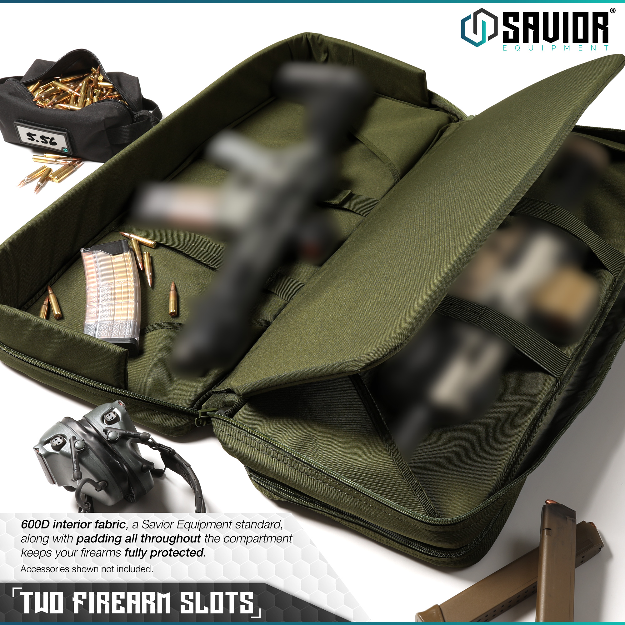 24" 28" 32" Savior Equipment Sub Shot Gun Pistol Soft Case Short Rifle Carry Bag - Picture 27 of 31