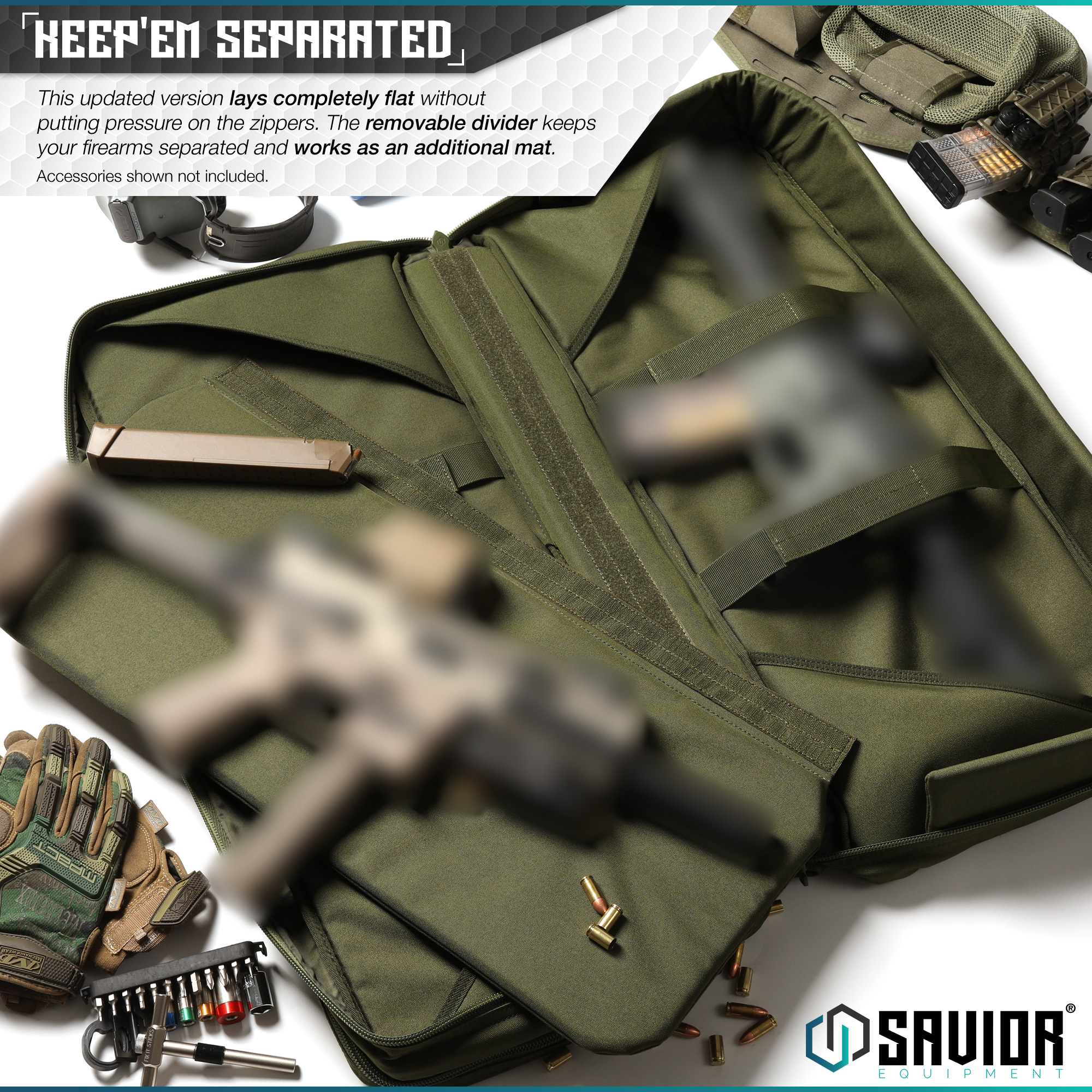 24" 28" 32" Savior Equipment Sub Shot Gun Pistol Soft Case Short Rifle Carry Bag - Picture 28 of 31