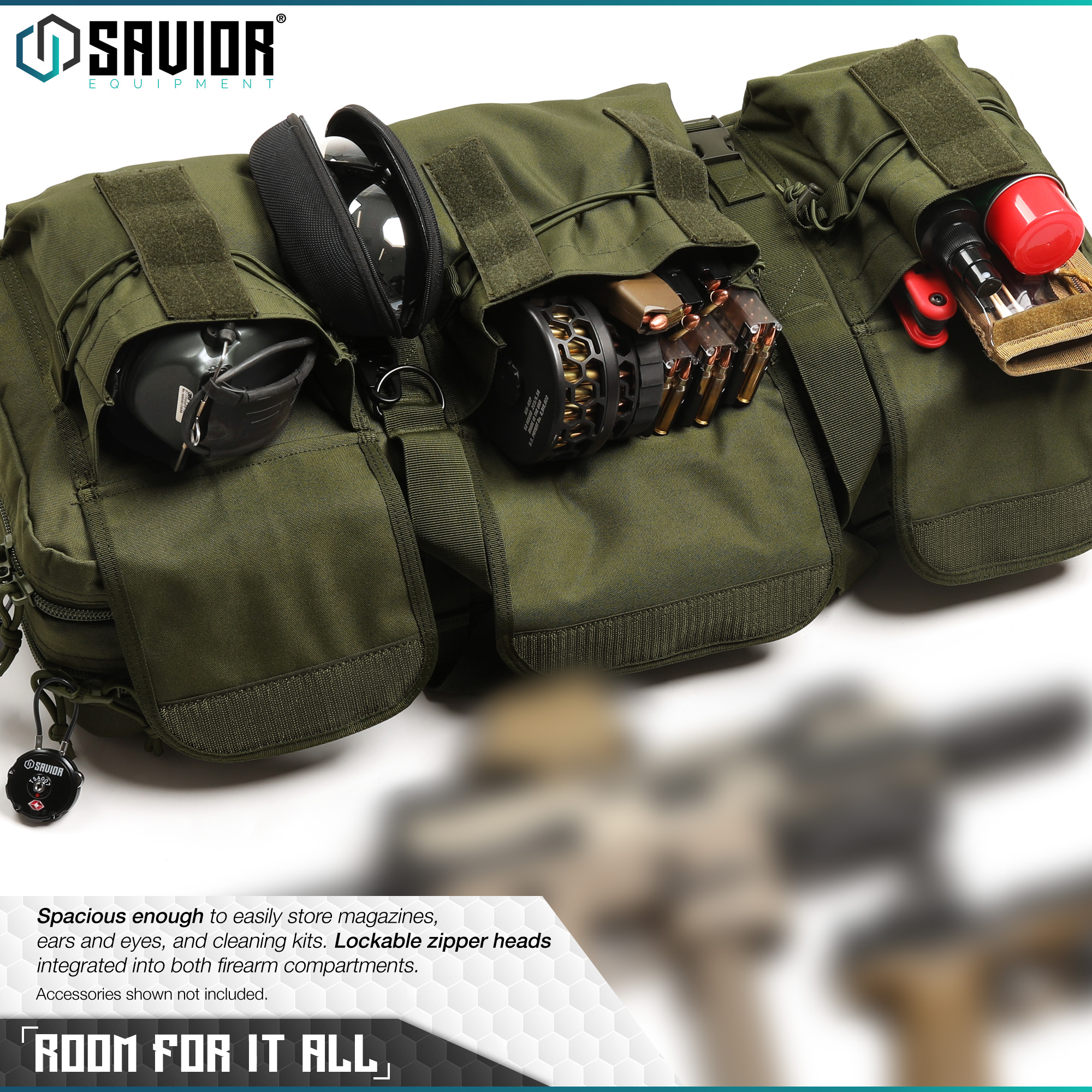 24" 28" 32" Savior Equipment Sub Shot Gun Pistol Soft Case Short Rifle Carry Bag - Picture 29 of 31