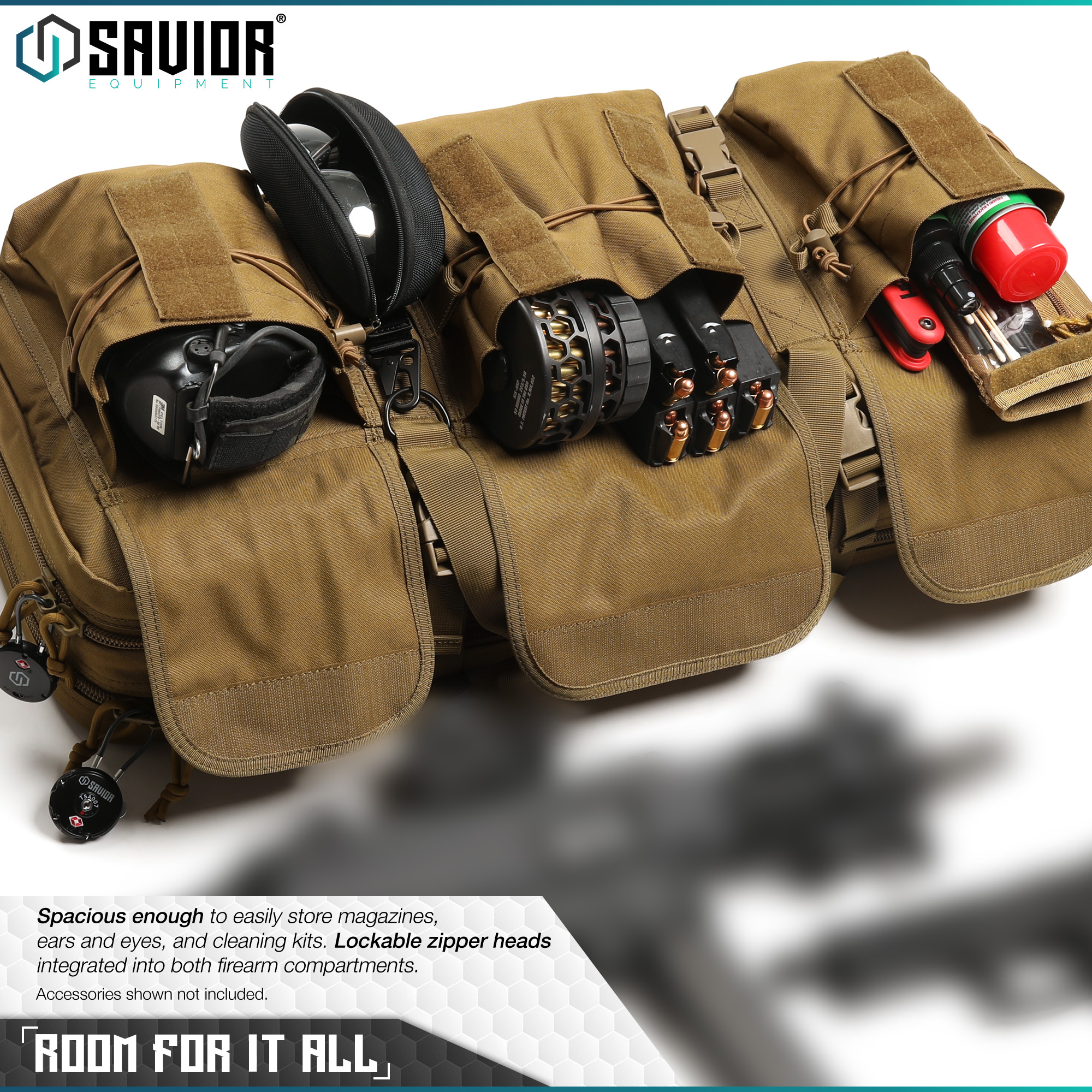 24" 28" 32" Savior Equipment Sub Shot Gun Pistol Soft Case Short Rifle Carry Bag - Picture 17 of 31
