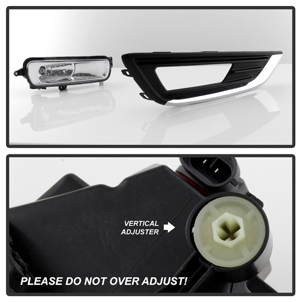 20152017 Ford Focus ST [Factory Style] Fog Driving Lights Lamps