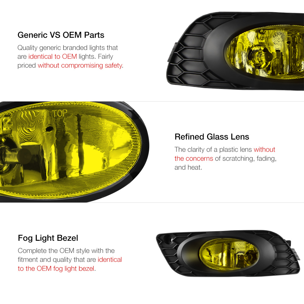 2012 Honda Civic Sedan 4D TINTED Projector Headlights Yellow Fog Lights FB2 GB6 eBay