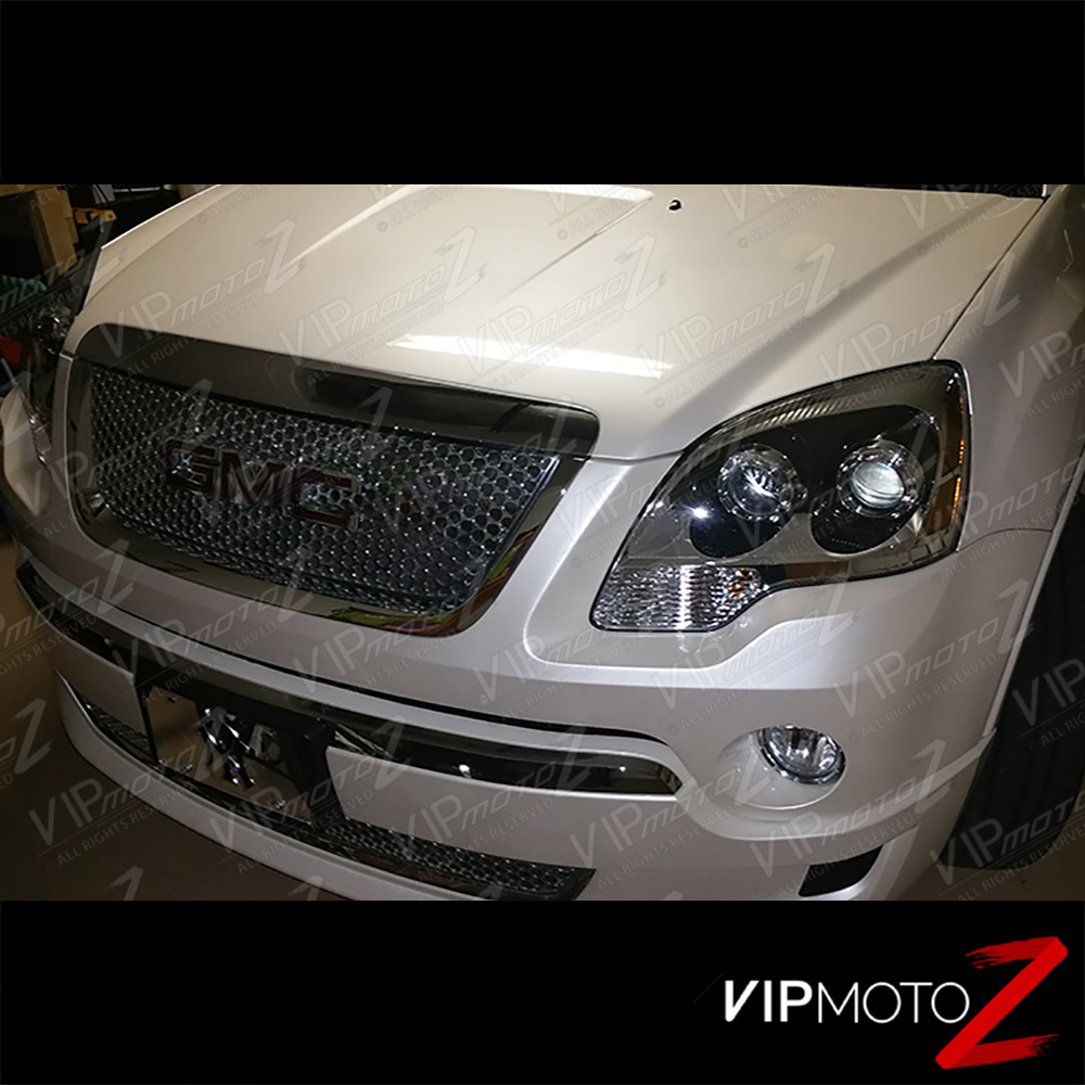 For 20072011 GMC Acadia "DIRECT FACTORY REPLACEMENT" Chrome Headlights Assembly eBay