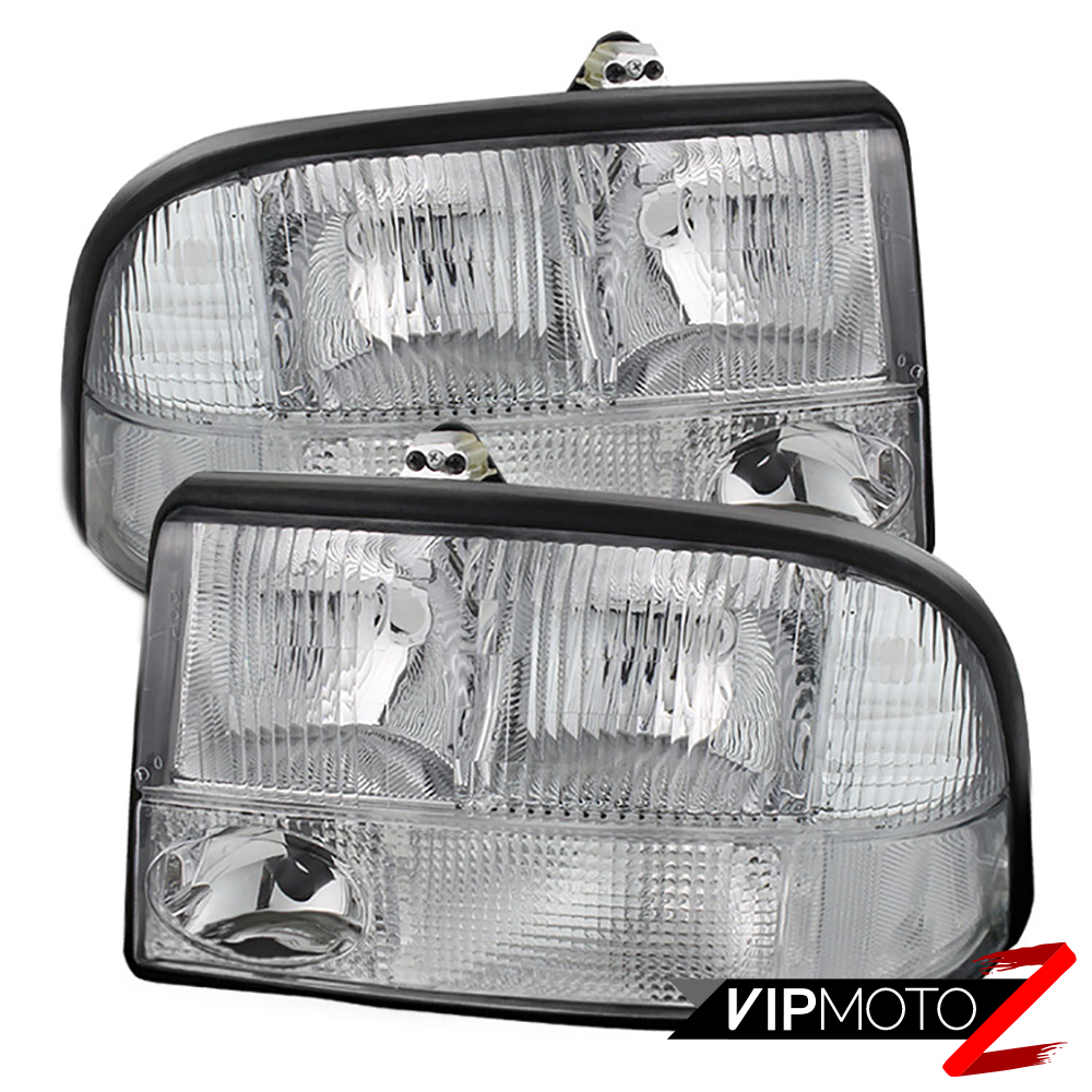 19982004 GMC Sonoma Jimmy S15 Front Headlights Fog Bumper Parking