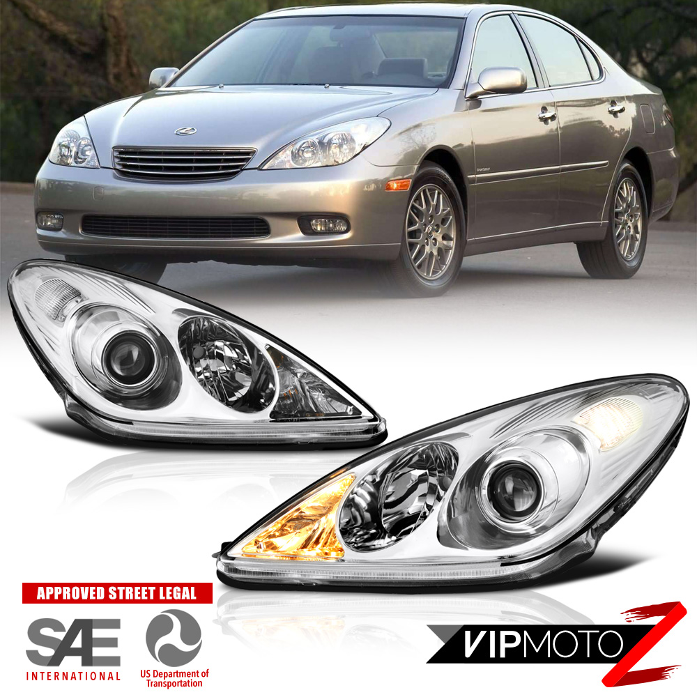 For 200506 Lexus ES330 "FACTORY STYLE" Chrome Headlights Lamps