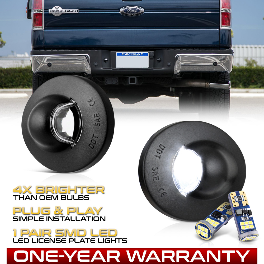 Super Bright White LED License plate & Cargo Light bulbs for Ford F Series R5+Q7 Super Bright White LED License plate & Cargo Light bulbs for Ford F Series R5+Q7