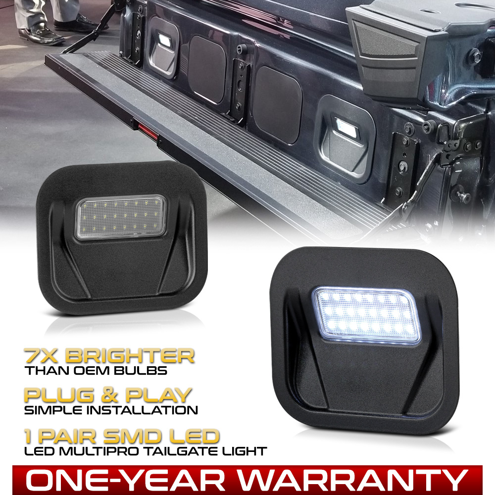 2PCs [FULL HOUSING] For 1921 GMC Sierra MultiPro Tail Gate Rear Step