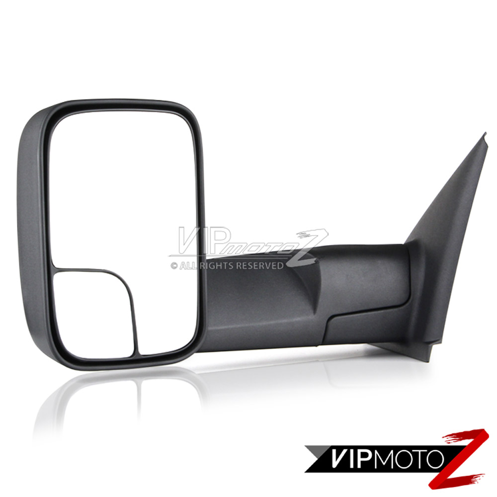 Dodge 02-08 RAM V8 Truck Left Driver Side Replacement Towing Mirror Assmebly