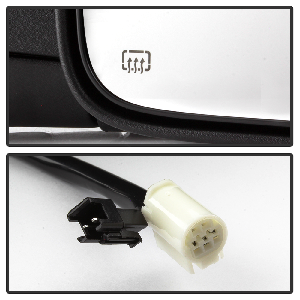 For 0515 Toyota Pickup Power Adjust Black Bezel Side Towing